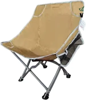 Folding Chair Outdoor Single Casual and Portable Folding Chair Picnic Barbecue Couch Beach Fishing Moon Chair Butterfly Chair