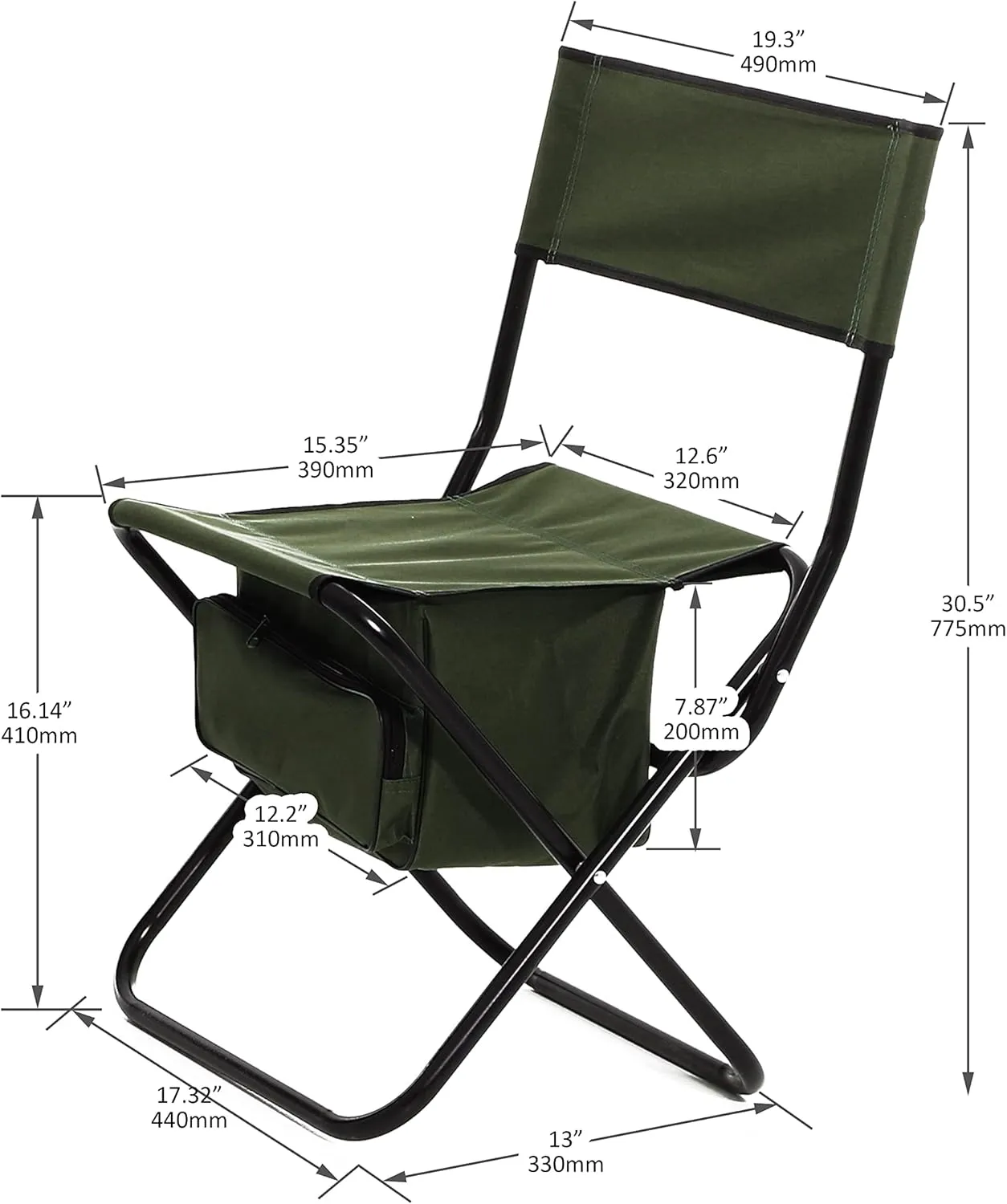 Folding Outdoor Table and Chairs Set for Indoor, Outdoor Camping, Picnics, Beach,Backyard, BBQ, Party, Patio (3, 4)