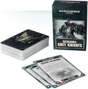 Games Workshop 60220107002 Grey Knights Datacards
