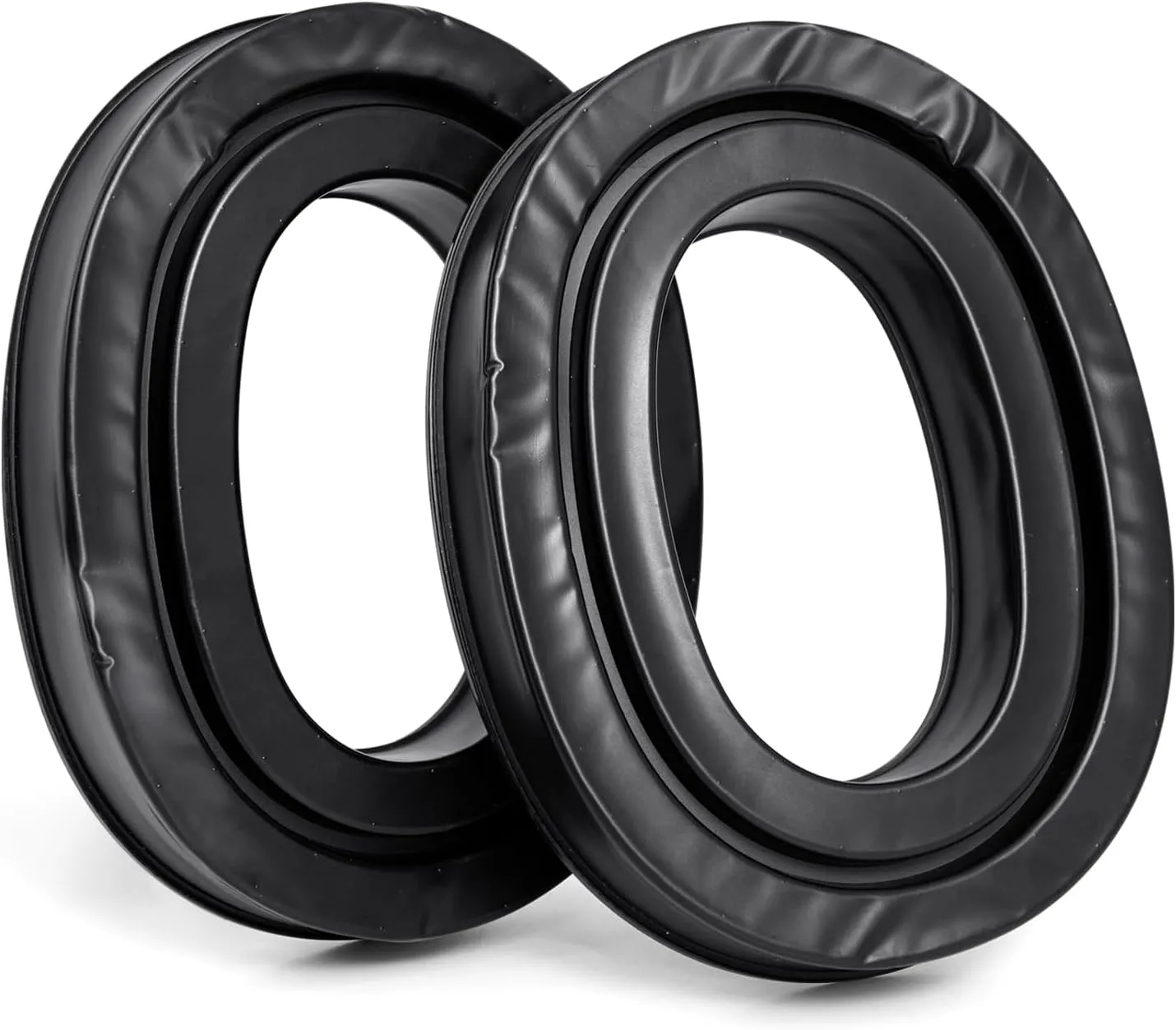 Gel Ear Pads for 3M WorkTunes Headsets - Replacement Earmuff Cushions Compatible with Peltor Tactical 100 300 500 Rangeguard, ZOHAN EM042/ 033, Ear Cups with Silicone Material and Memory Foam