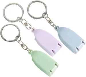 GIFTZS Portable 3 Pieces, Mini Folding Nail Clippers, Nail Art Tools Portable Keychain Toenail Clippers Practical Tool