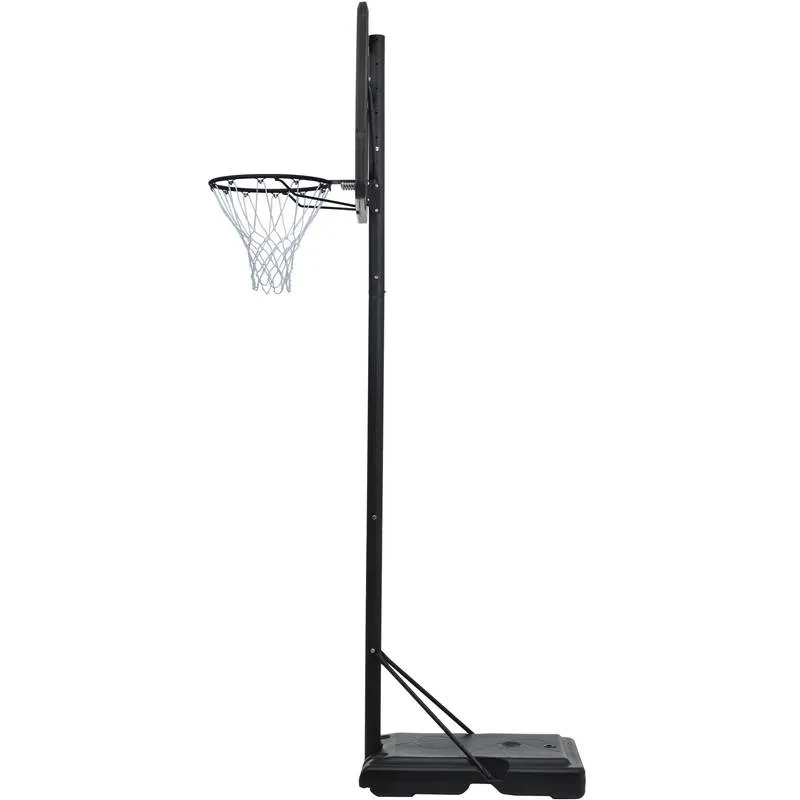 Glow & Shoot: Adjustable Portable Basketball Hoop for All Ages