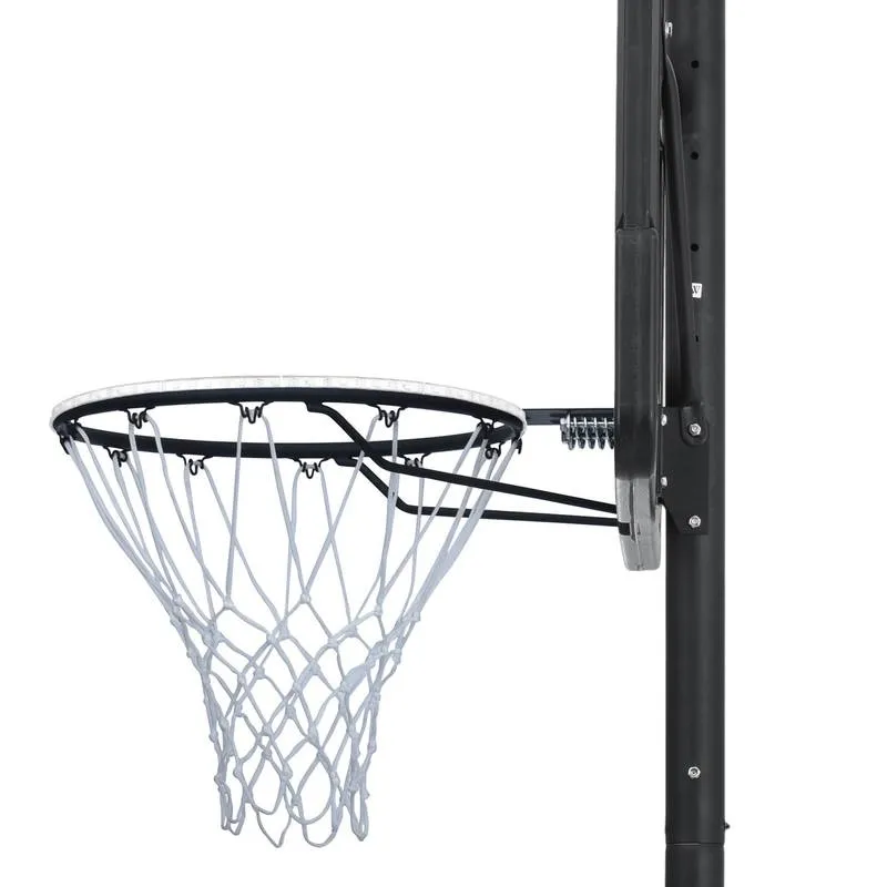 Glow & Shoot: Adjustable Portable Basketball Hoop for All Ages