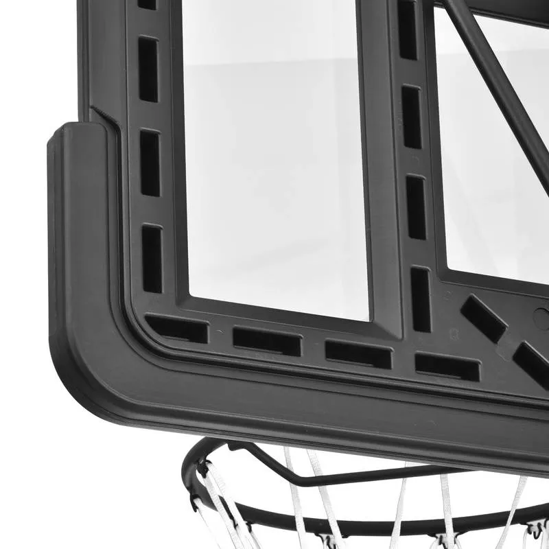 Glow & Shoot: Adjustable Portable Basketball Hoop for All Ages