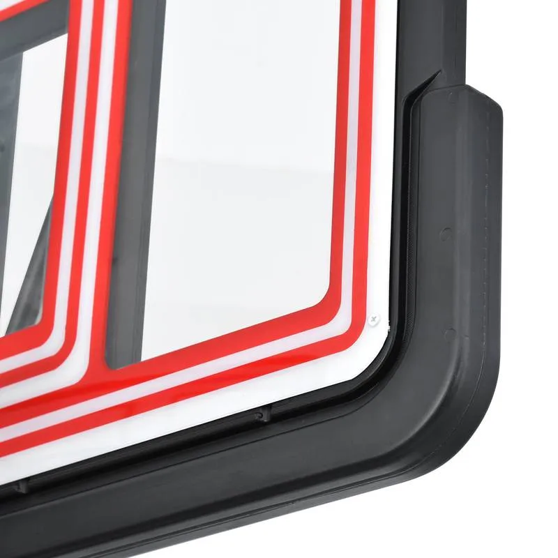 Glow & Shoot: Adjustable Portable Basketball Hoop for All Ages