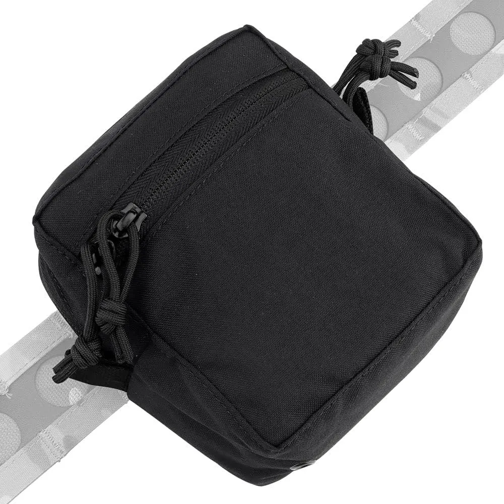 GP Small Pouch MOLLE General-Purpose Pouch Lined with Loop Admin Pouch for Tactical Gear Belt Cummerbund Expanded Storage Bag