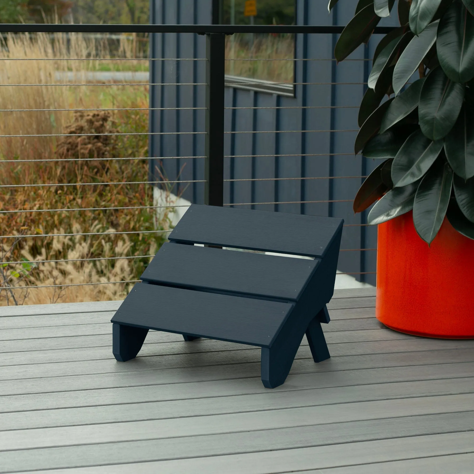 Granite Hills Folding Ottoman