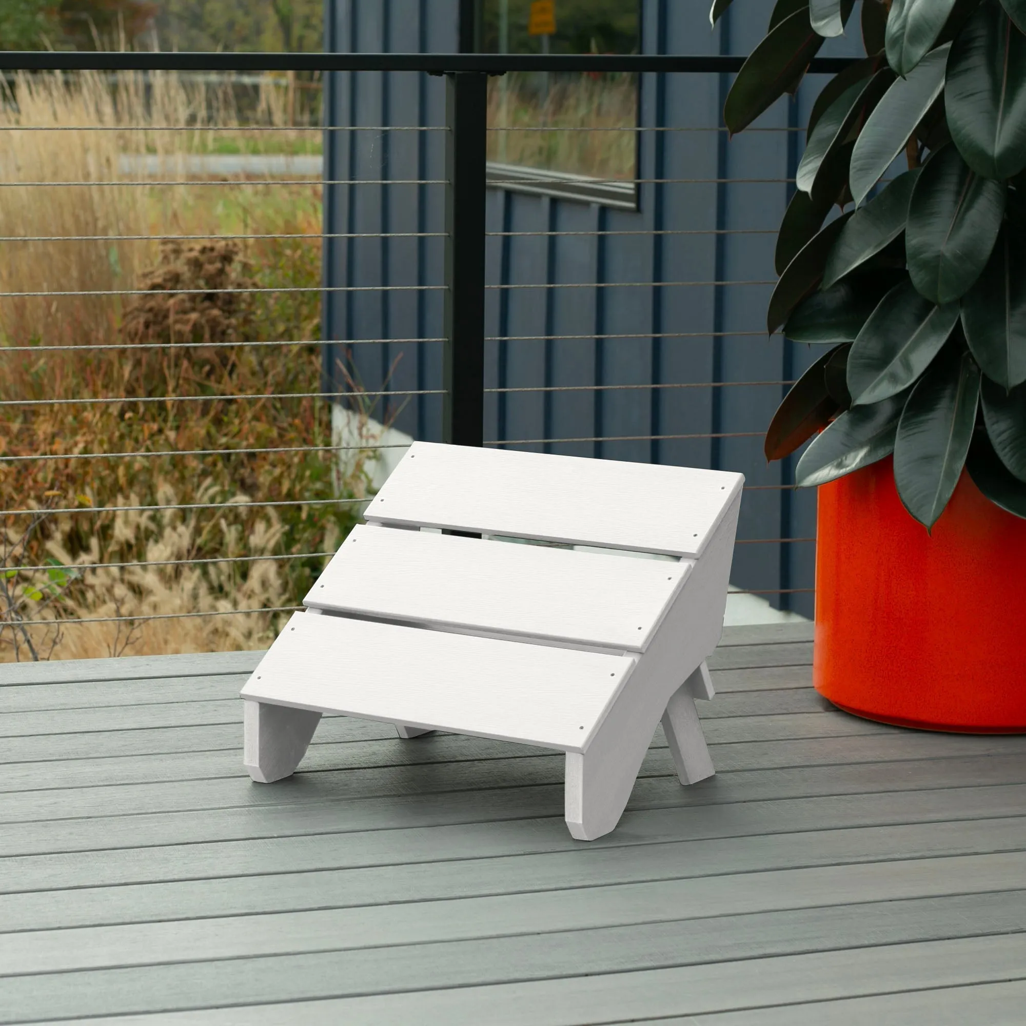 Granite Hills Folding Ottoman