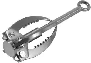 Grappling Hook, Stainless Steel Folding Grappling Hook Rock Climbing Claw Survival Tool Equipment for Outdoor Climbing Hiking,Sports/3335