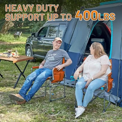 Heavy Duty Camping Chair with Compact Size-Portable Directors Chair