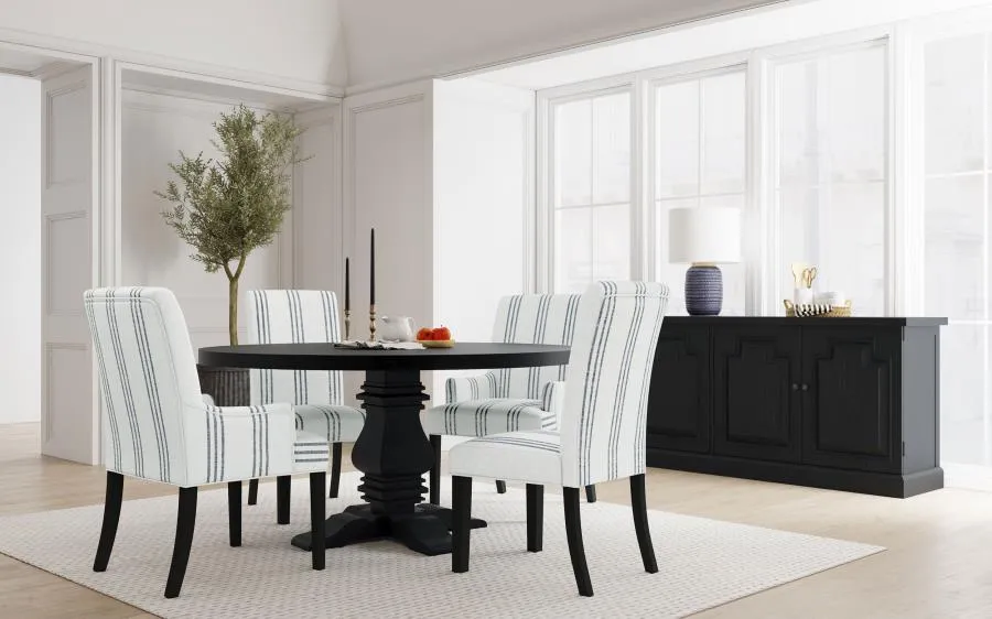 Herran - Upholstered Dining Side Chair (Set of 2) - Beige