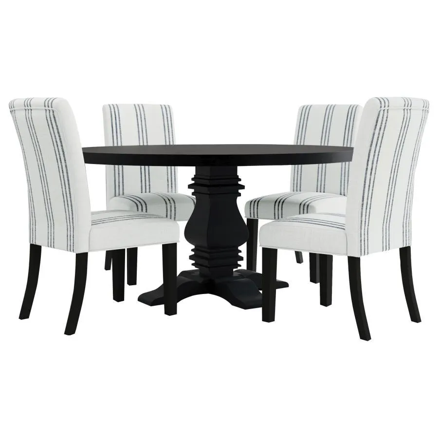 Herran - Upholstered Dining Side Chair (Set of 2) - Beige