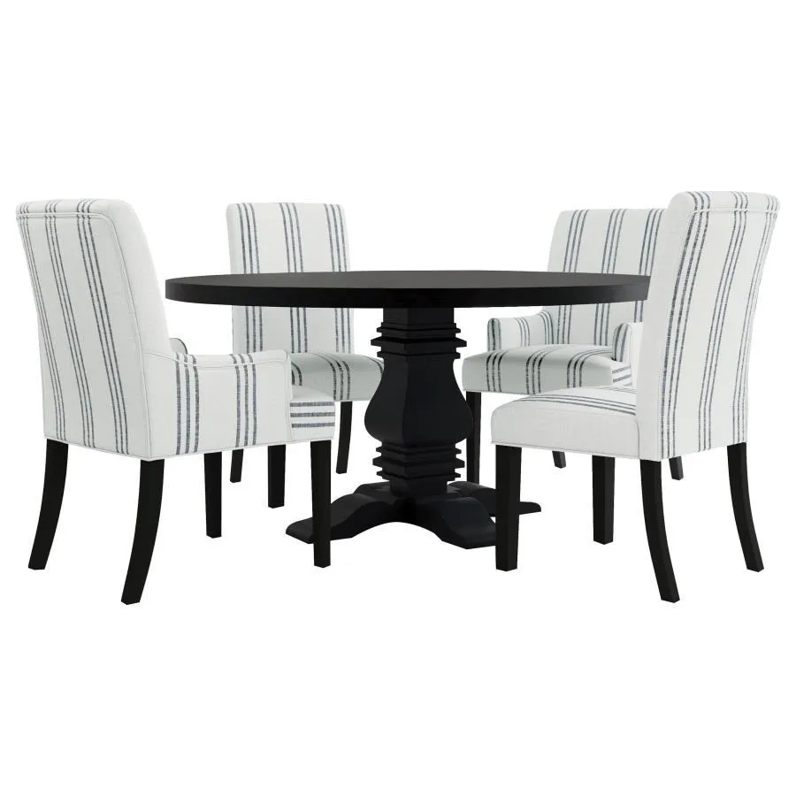 Herran - Upholstered Dining Side Chair (Set of 2) - Beige
