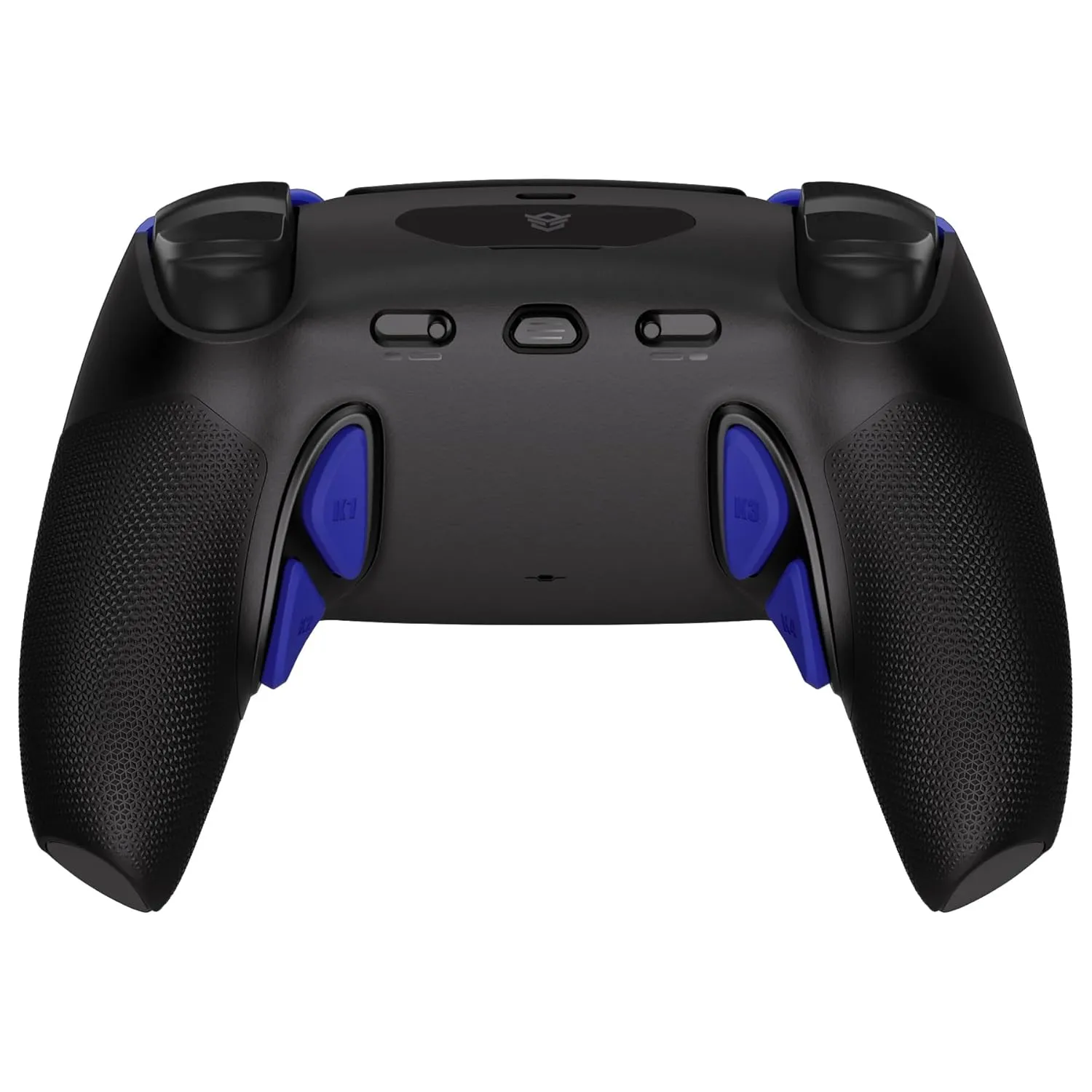 HEXGAMING PHANTOM Pro Gaming Controller with 4 Remappable Buttons, 6 Remapping Profiles, 8 Interchangeable Analog Stick, and Adjustable Triggers Compatible with ps5, PC, Mobile - Dream Blue