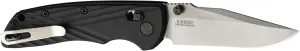 Hogue Deka ABLE Lock Folding Knife 3.25" CPM-MagnaCut Stonewashed Clip Point Blade, Black Polymer Handles, AXIS/Crossbar Lock - 24379
