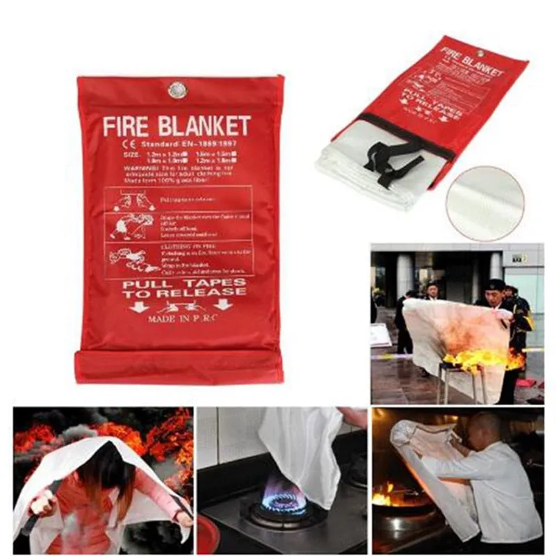 Home Safety Fire Blanket - 1M Sealed