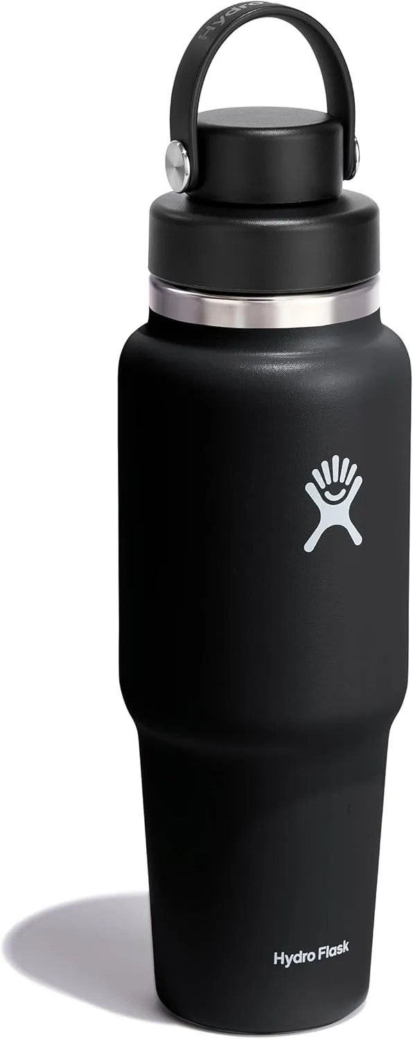 Hydro Flask 32 Oz Wide Flex Chug Cap Travel Bottle Black