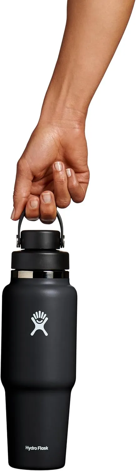 Hydro Flask 32 Oz Wide Flex Chug Cap Travel Bottle Black