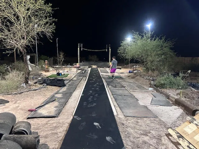 INSTANT ROLL OUT RUNWAY - PER LINEAR FOOT