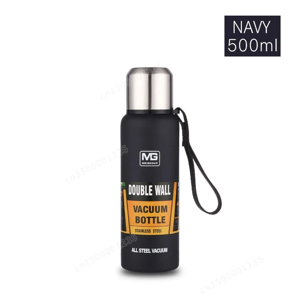 Insulated Thermos Bottle - Stainless Steel