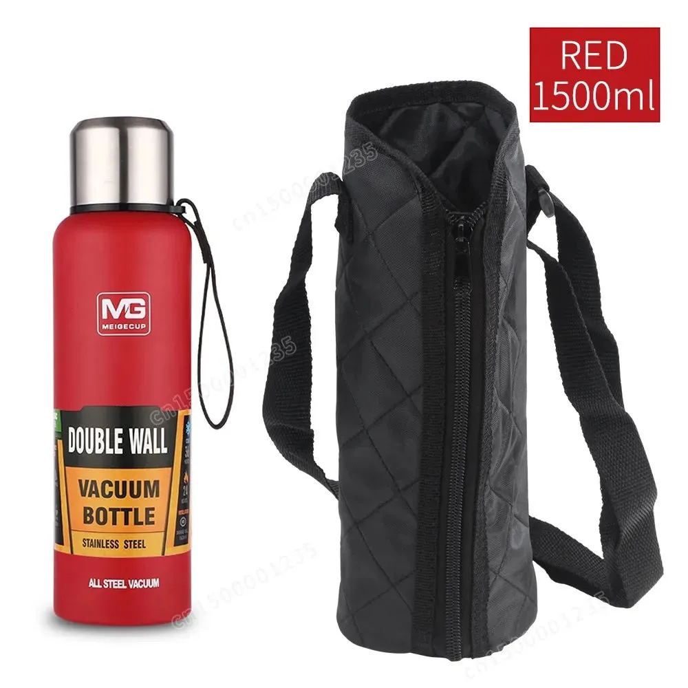 Insulated Thermos Bottle - Stainless Steel