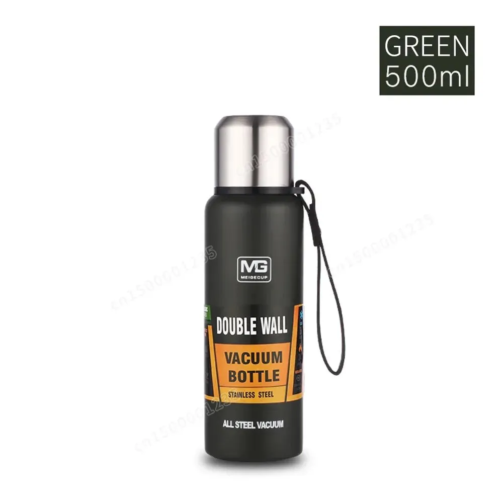 Insulated Thermos Bottle - Stainless Steel