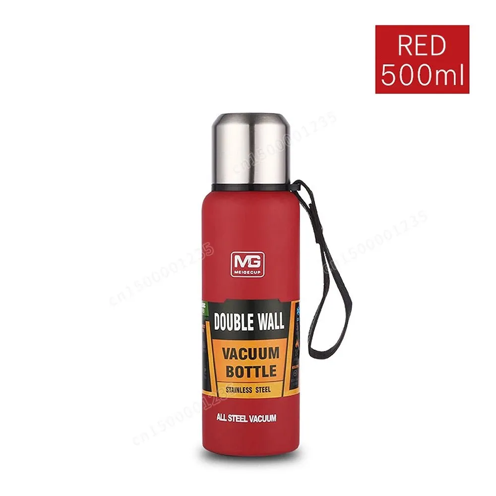 Insulated Thermos Bottle - Stainless Steel