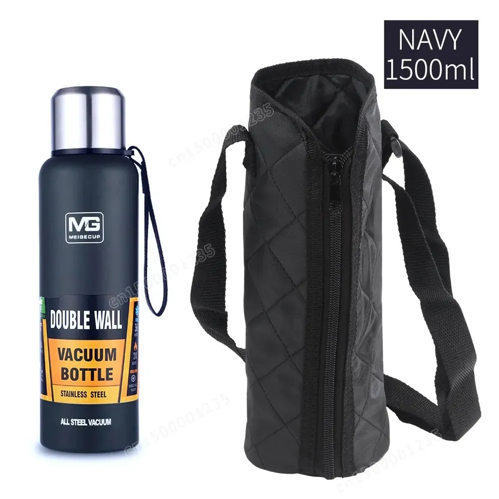 Insulated Thermos Bottle - Stainless Steel