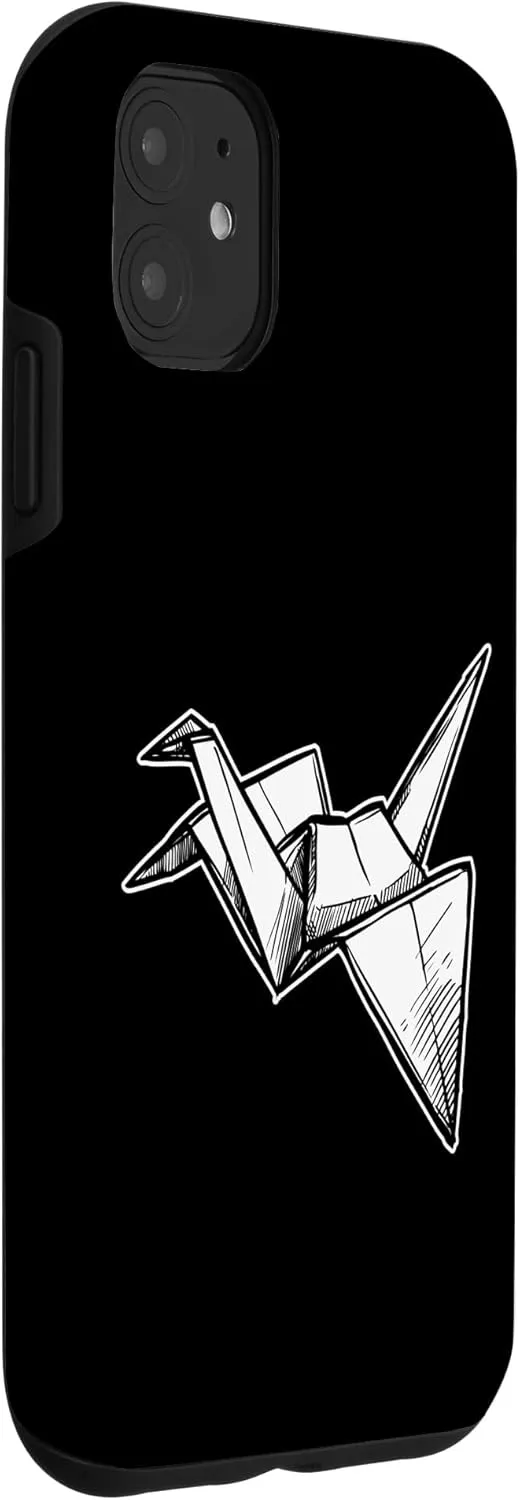 iPhone 11 Origami Logo Emblem Owl Paper Crane Folding Master Origami Case