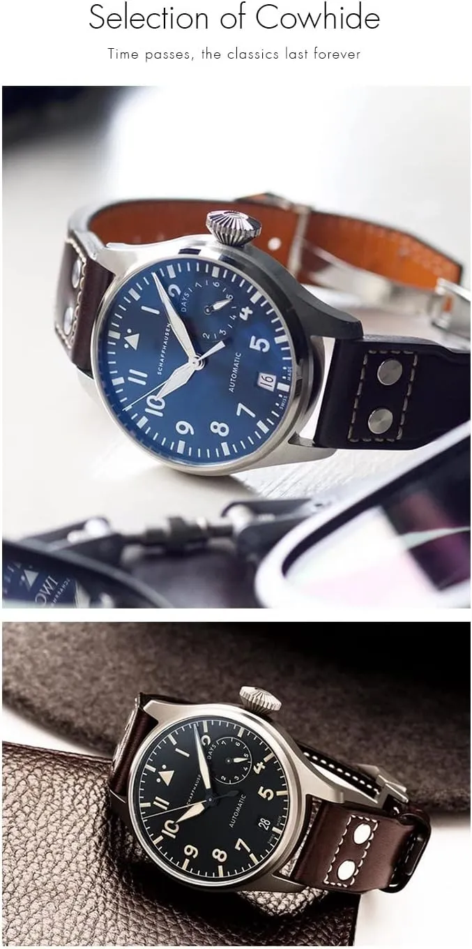 Italian Cowhide Watch Strap For IWC WatchBands