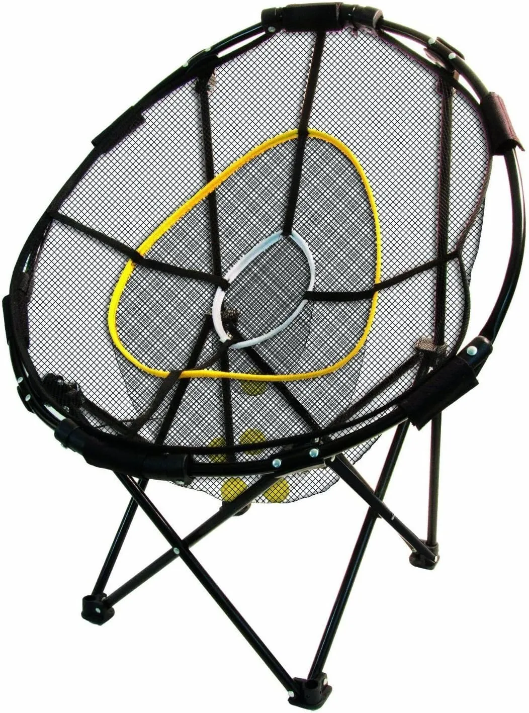Jef Sport Training Net Golf Chipping 3 Baskets Collapsible Practice Cage Hitting