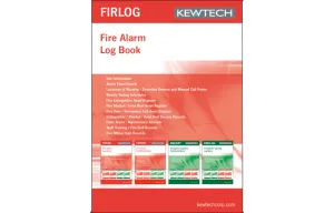 Kewtech FIRLOG Fire Alarm Maintenance Log Book