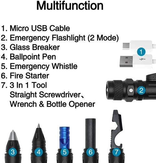 Kilitn 7 in 1 Tactical Pen
