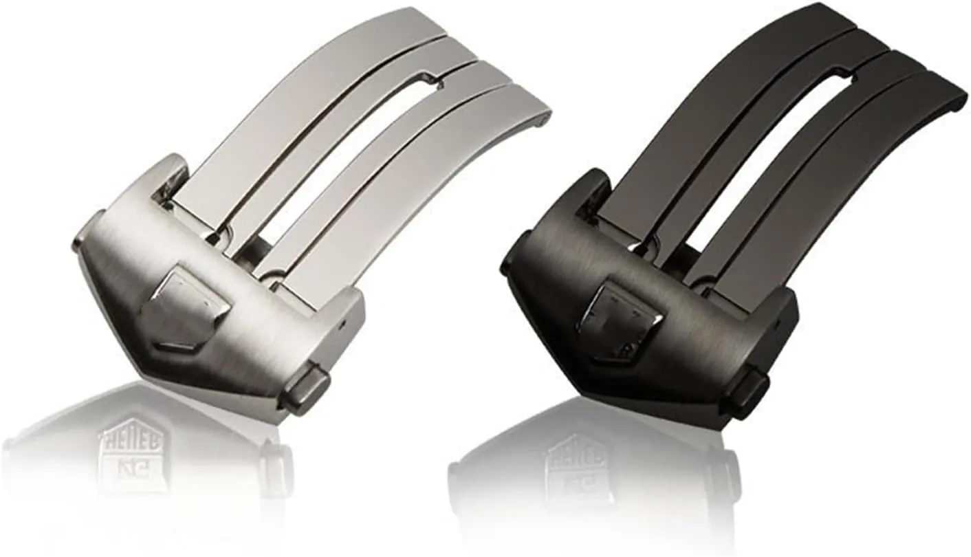 KLVN For Tag Heuer CARRERA AQUARACER 18mm 20mm Stainless Steel Folding Watch Clasp