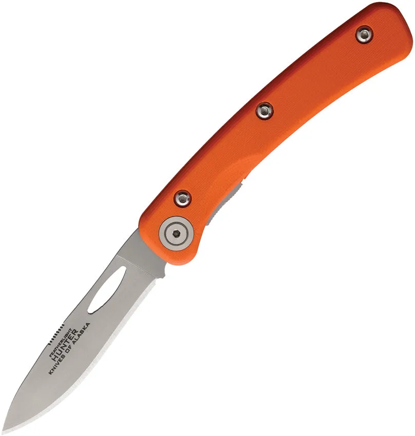 Knives Of Alaska Hunter Linerlock Orange G10