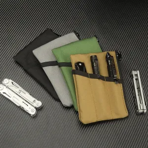 Kosibate Tactical EDC Pouch Wallet Key Card Case Knife Tool Storage Pack Outdoor Camping Coin Purse Multifunctional Bag