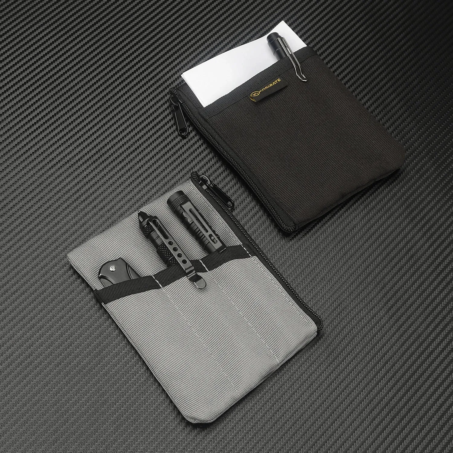Kosibate Tactical EDC Pouch Wallet Key Card Case Knife Tool Storage Pack Outdoor Camping Coin Purse Multifunctional Bag