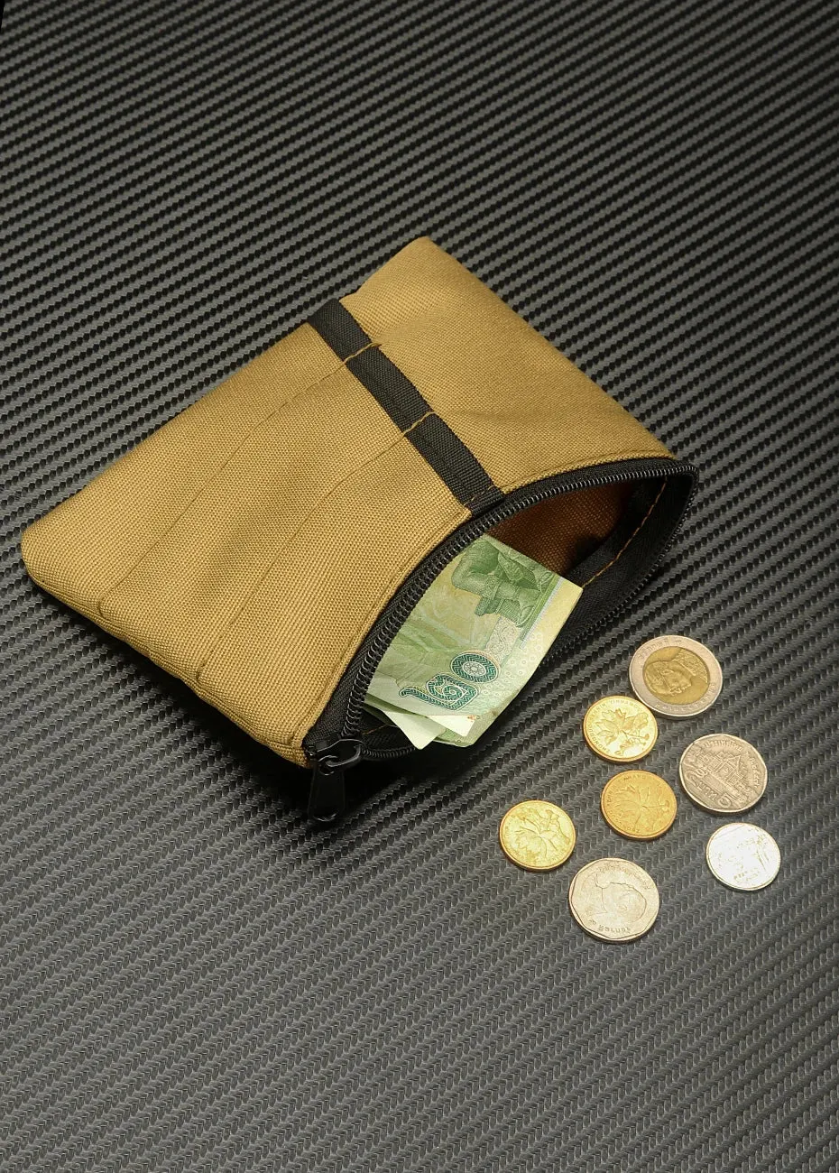 Kosibate Tactical EDC Pouch Wallet Key Card Case Knife Tool Storage Pack Outdoor Camping Coin Purse Multifunctional Bag