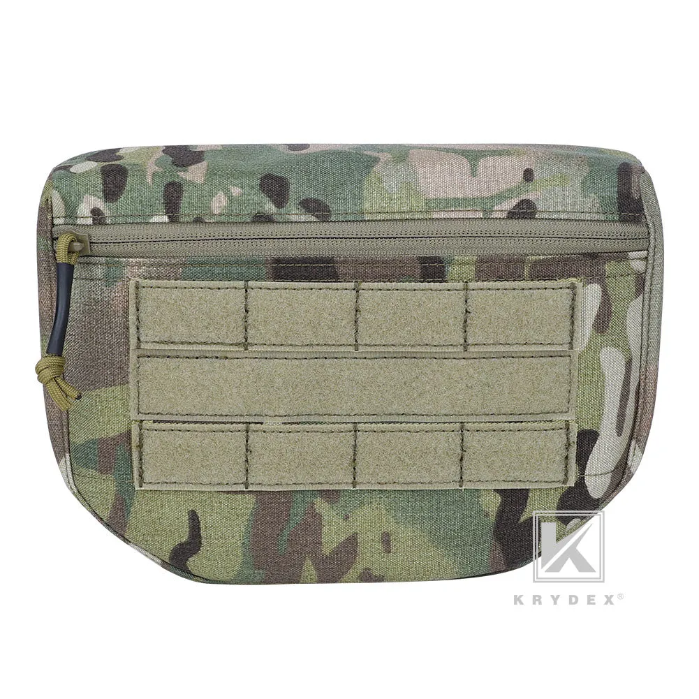 KRYDEX Tactical Dangler Pouch Abdominal Carrying General Purpos Fanny Pack Storage Tool Organizer Utility Bag for Armor Plate Carrier Vest