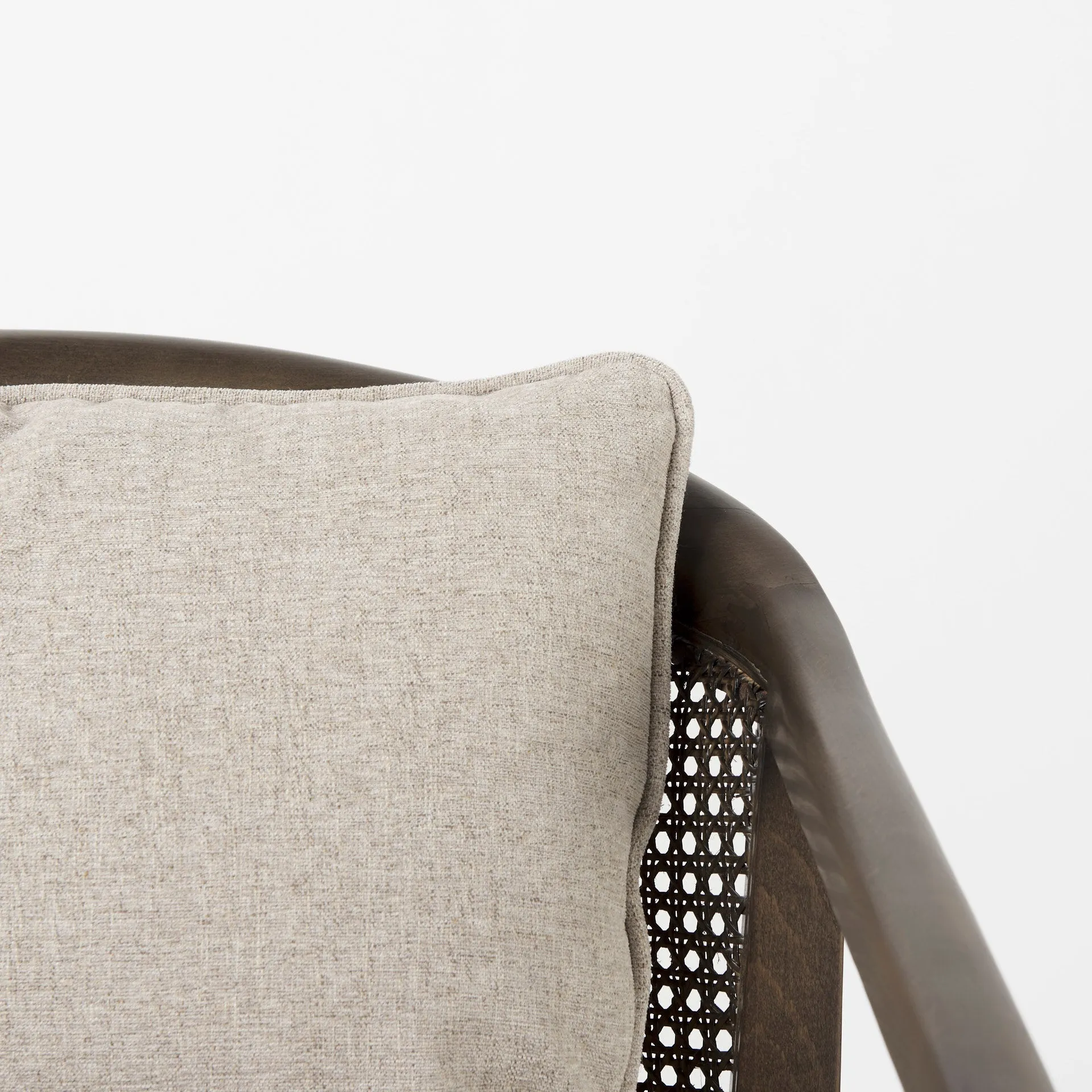 Landon Accent Chair | Grey & Dark Brown