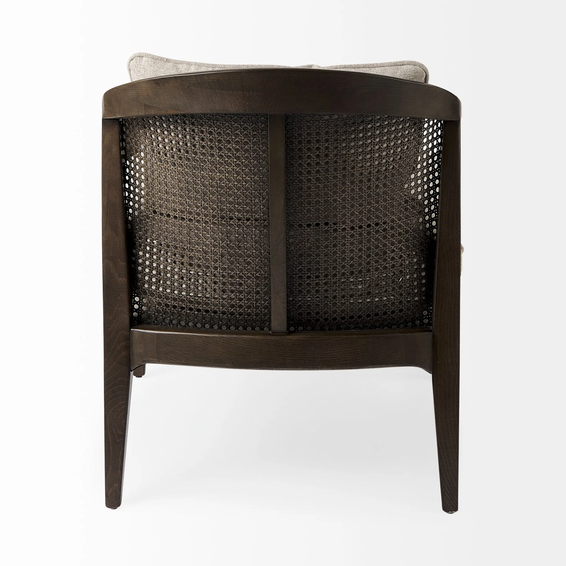 Landon Accent Chair | Grey & Dark Brown