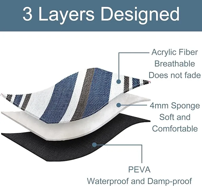 Large Picnic Blanket, 80'' x 80'' Foldable Sandproof Beach Mat with Strap and Bag, Portable Waterproof Outdoor Blanket for Camping Stadium Park Hiking, Gift for Family Friends (Stripe)