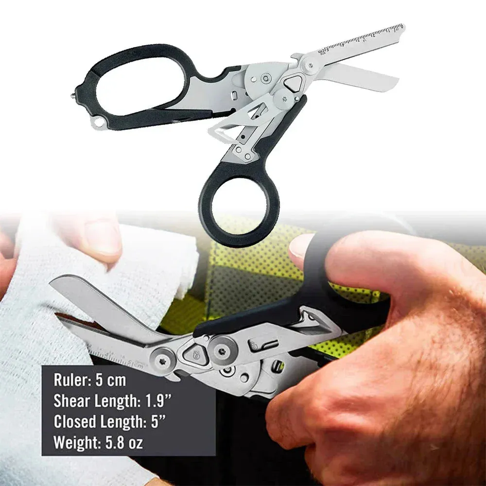 Leatherman Raptors First Aid Tactical Folding Scissors Multifunction..