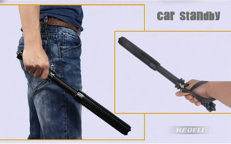LED Tactical Baseball Bat - Self-Defense Flashlight Tool