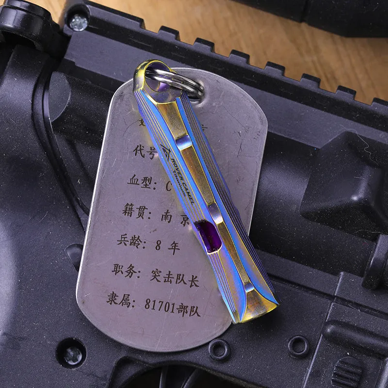 Lightweight Portable Sounding Lanyard Whistle Life Saving Survival  High Frequency Whistle