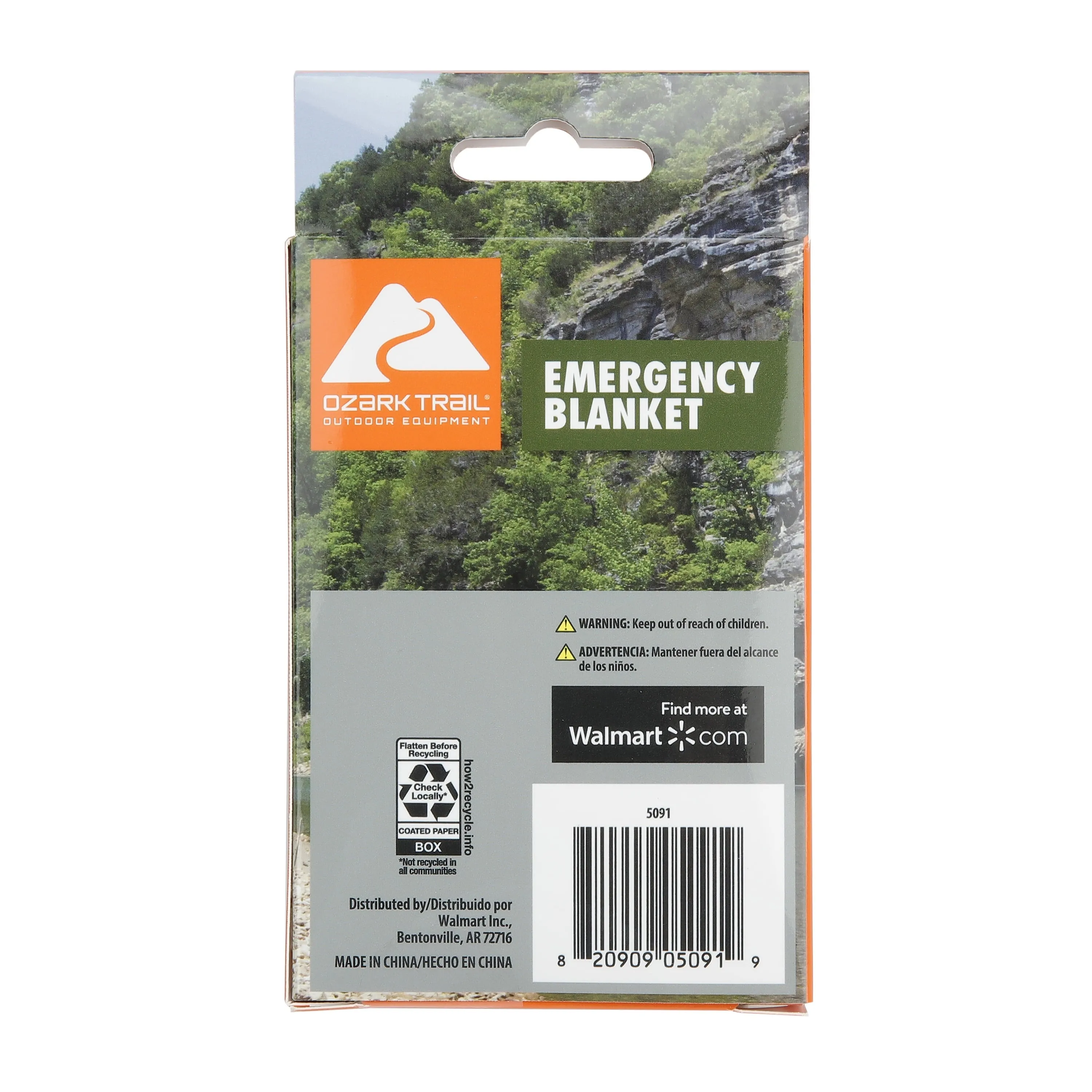 Lightweight  Reusable Camping Emergency Survival Blanket - 1.5 Oz for Outdoor Adventures