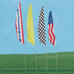 Low  Cost Feather Banner Flag and Pole Kits