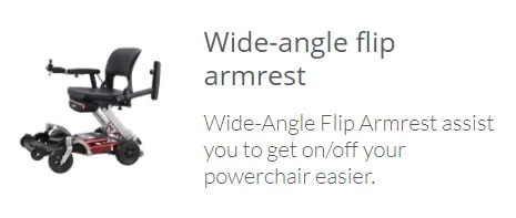 Luggie Manual Folding Power Chair