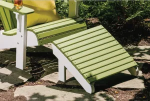 LuxCraft Deluxe Adirondack Footrest PDAF