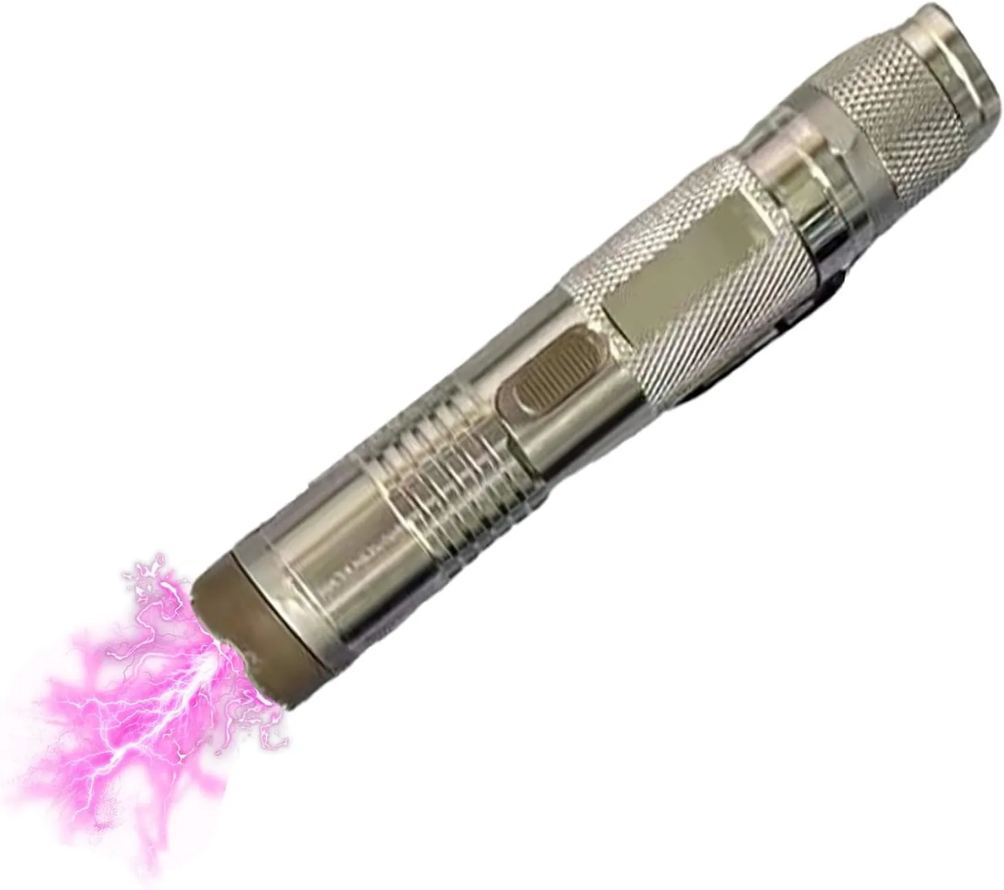 M1 Stun Gun Ultrapowerful Rechargeable for Men Women for Car & Self Defense Tactical Flashlight for Person Safety(White)